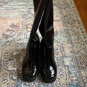 Madden Girl Black Over the Knee Boots